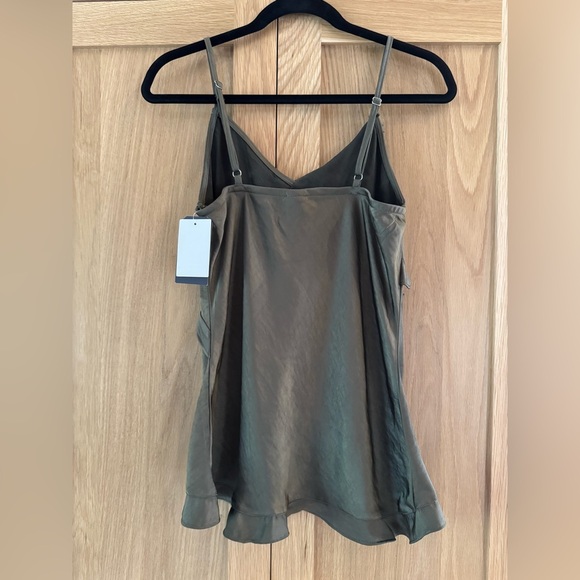 Melrose and Market Olive green Ruffle Camisole - Picture 5 of 5